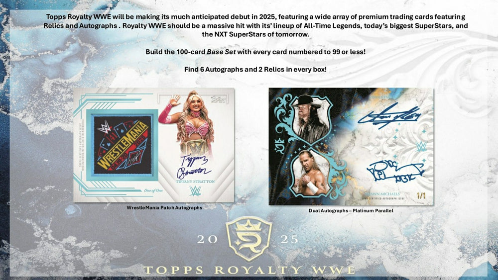 2025 Topps Royalty WWE Wrestling Hobby Box - Taass online