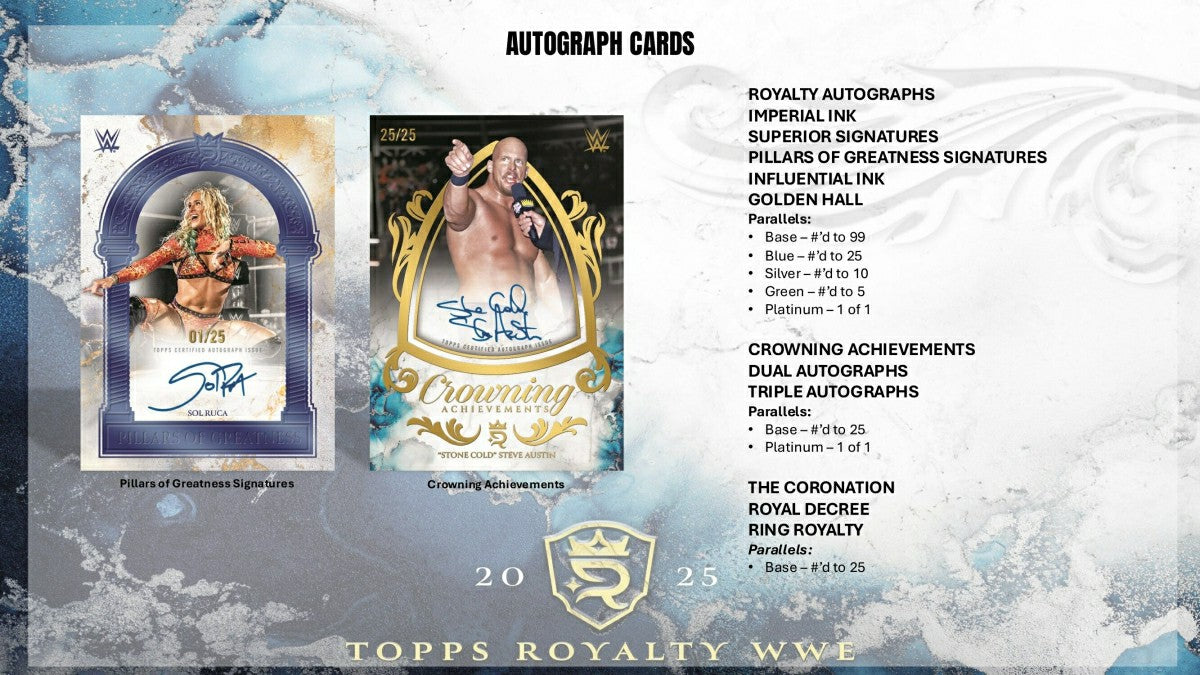 2025 Topps Royalty WWE Wrestling Hobby Box - Taass online