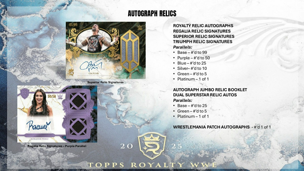 2025 Topps Royalty WWE Wrestling Hobby Box - Taass online