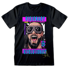 Seth Rollins Visionary Revolutionary WWE T-Shirt Black - Taass sale