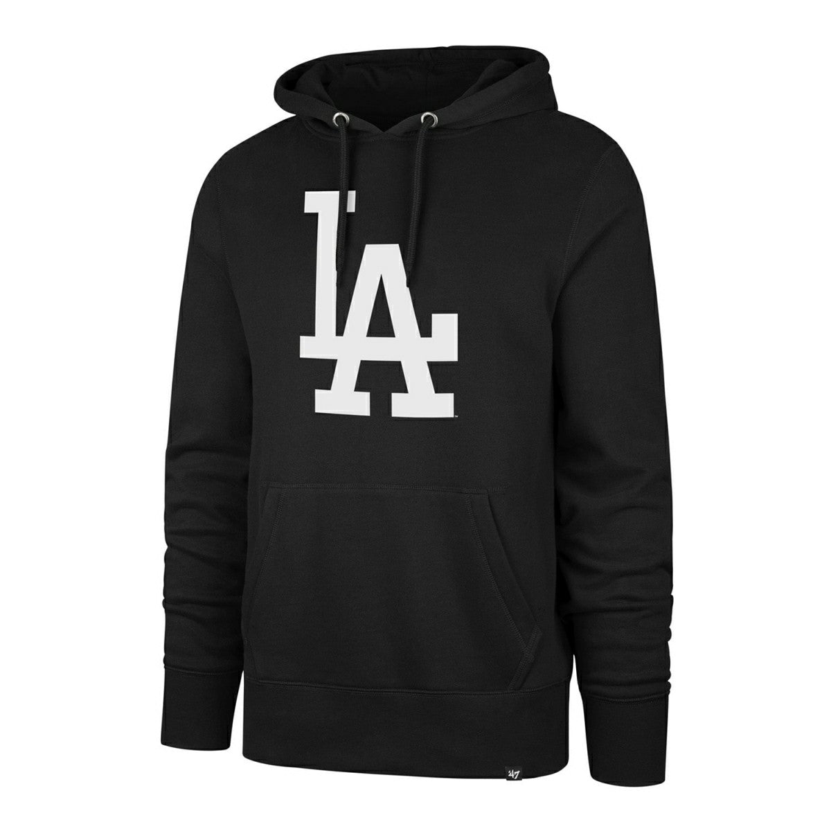 Los Angeles Dodgers Logo Backer '47 Burnside MLB Hoodie Black - Taass US