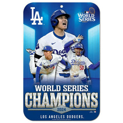 Los Angeles Dodgers 2024 World Series Champions Sign - Taass US