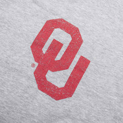 Oklahoma Sooners Boomer Sooner Crew Sweatshirt Gray - Taass US